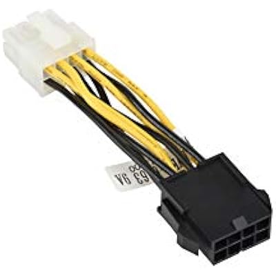 Supermicro Cable CBL-PWEX-0663 5cm PCIe 8 Pin BK to CPU 8 Pin WH Power Adapter